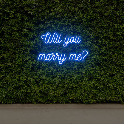 Will you marry me?