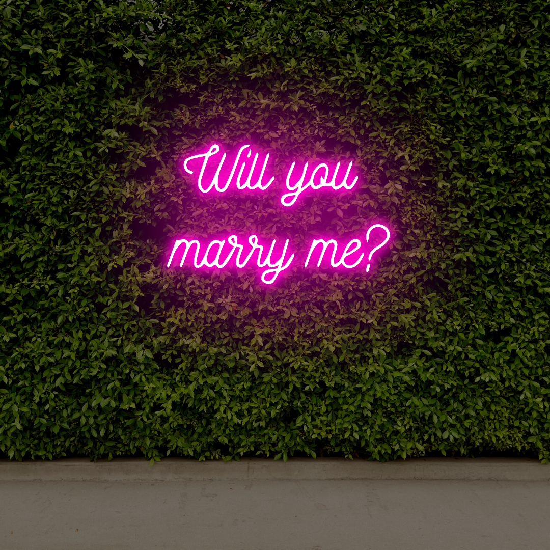 Will you marry me?