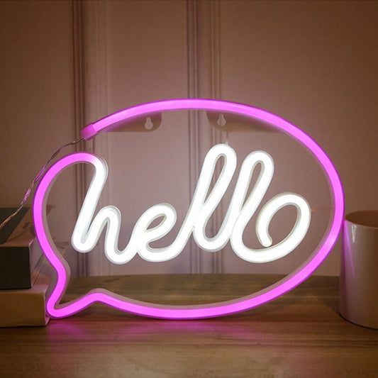 "hello"