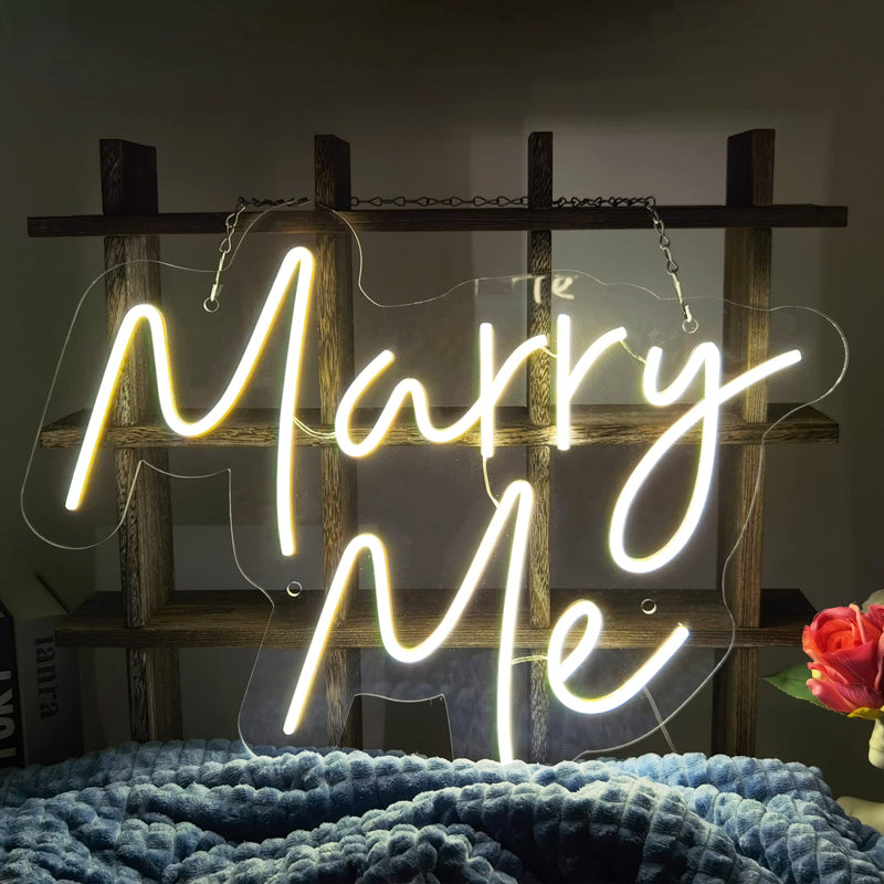 "Marry me"